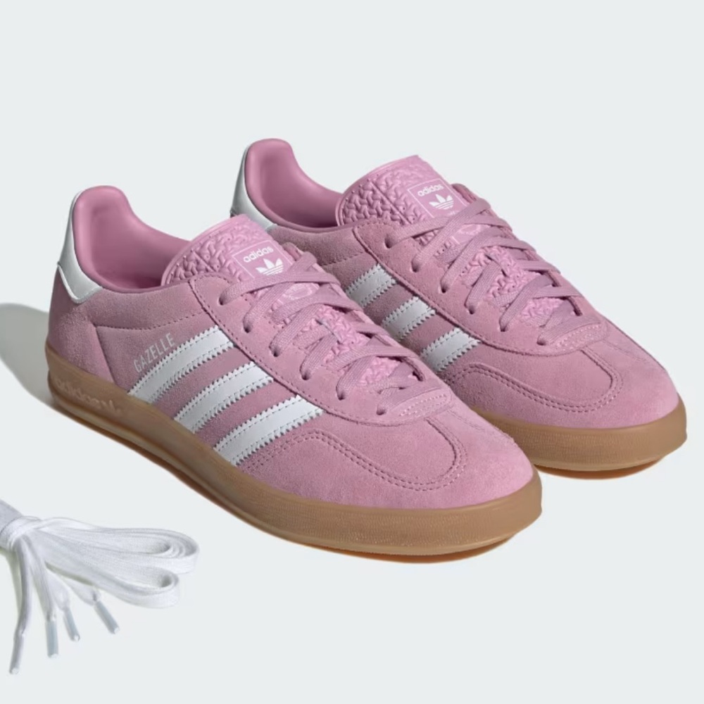 adidas Gazelle Indoor Bliss Lilac / Cloud White / Gum - Picture 1 of 8